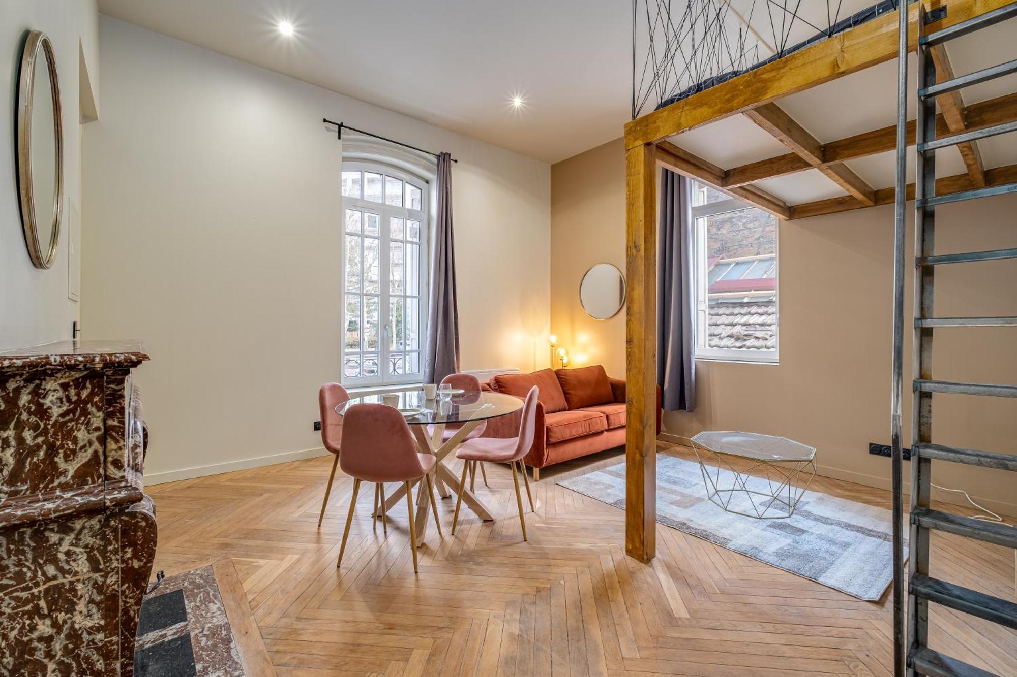Le Poudre Cours Fauriel Magnifique Appartement Saint-Etienne (Loire) Exterior foto